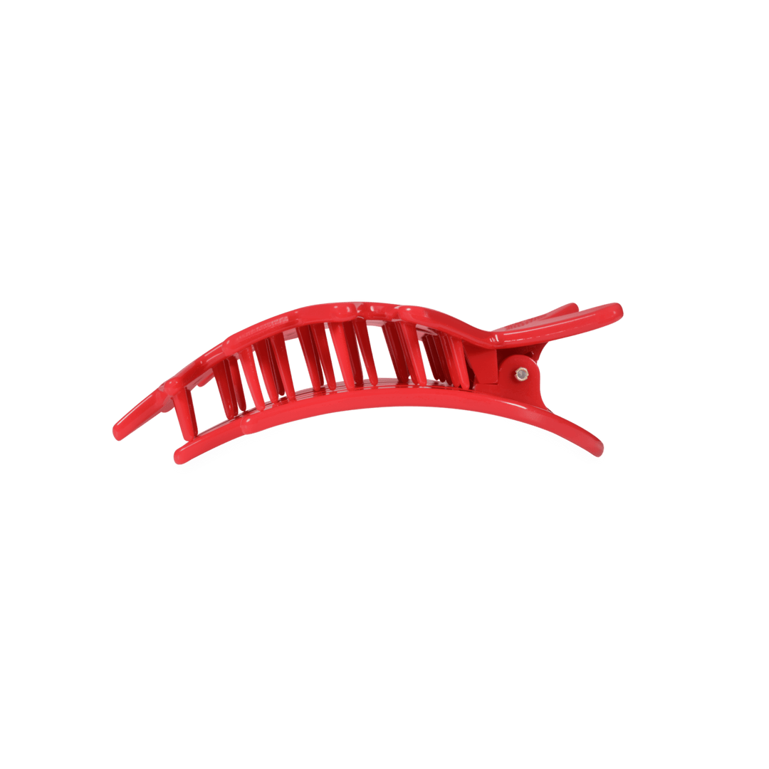 Flat Hair Clip | Medium | Red Shooting Star - Something Splendid Co.