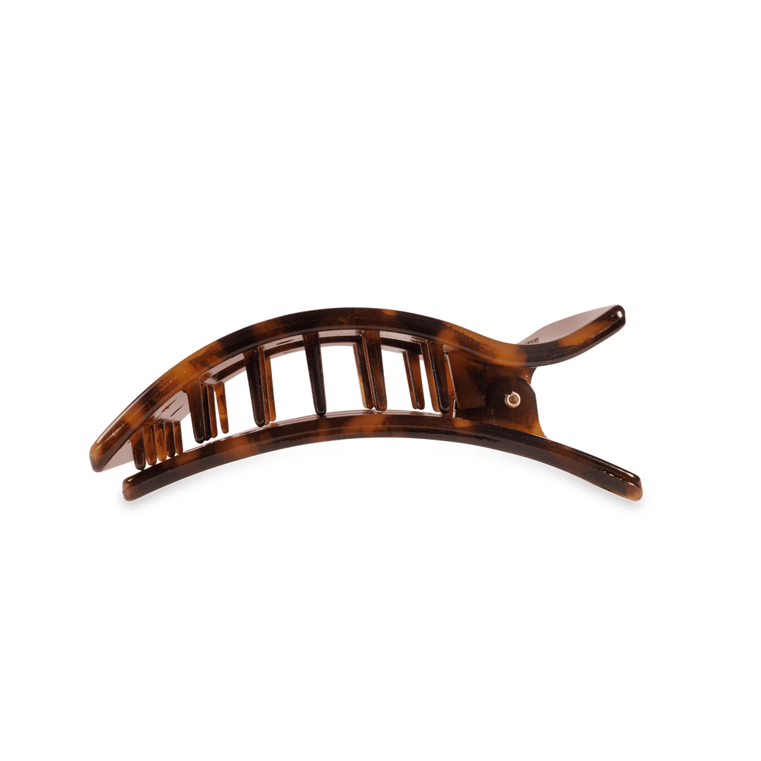 Flat Rectangle Hair Clip | Medium | Tortoise - Something Splendid Co.