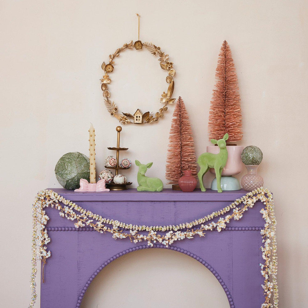 Foam Garland with Iridescent Glitter - Something Splendid Co.