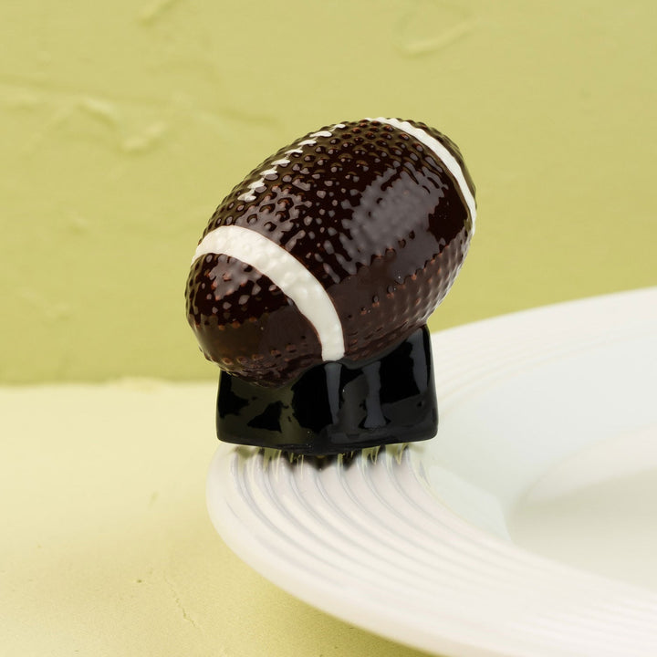 Touchdown! Mini by Nora Fleming — hand-painted ceramic football