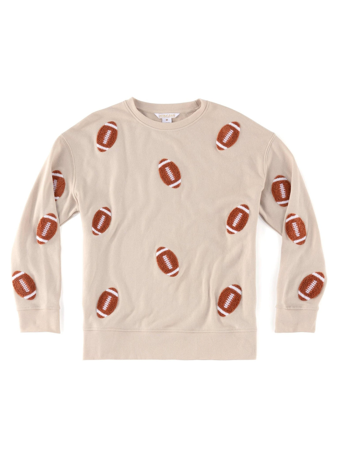 FOOTBALL SWEATSHIRT, PUTTY - Something Splendid Co.