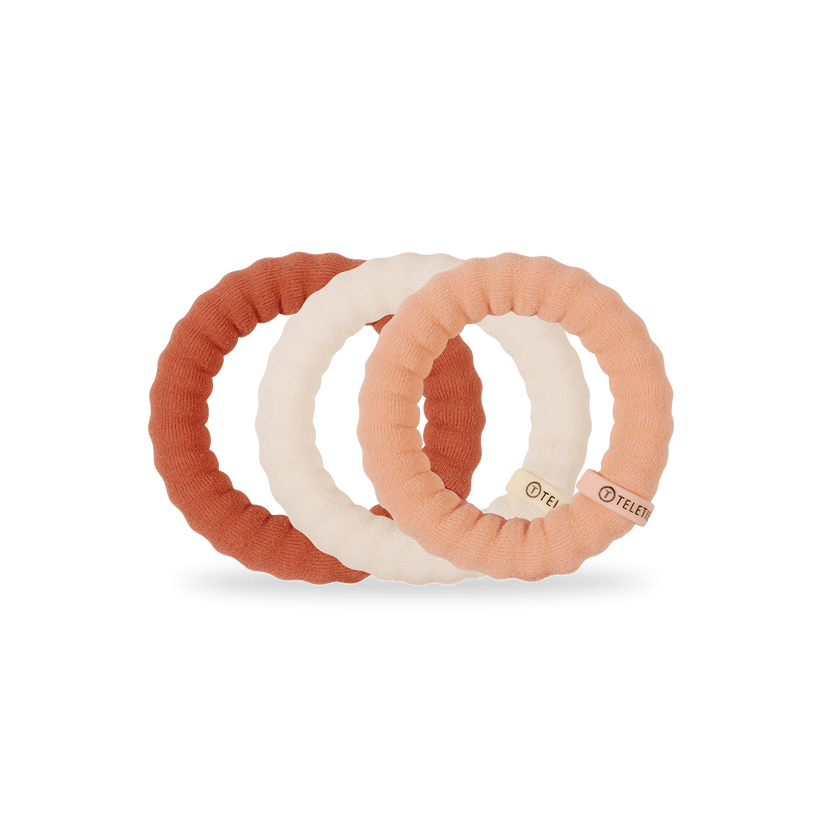 For the Love of Nudes Large Nylon Hair Ties - Something Splendid Co.