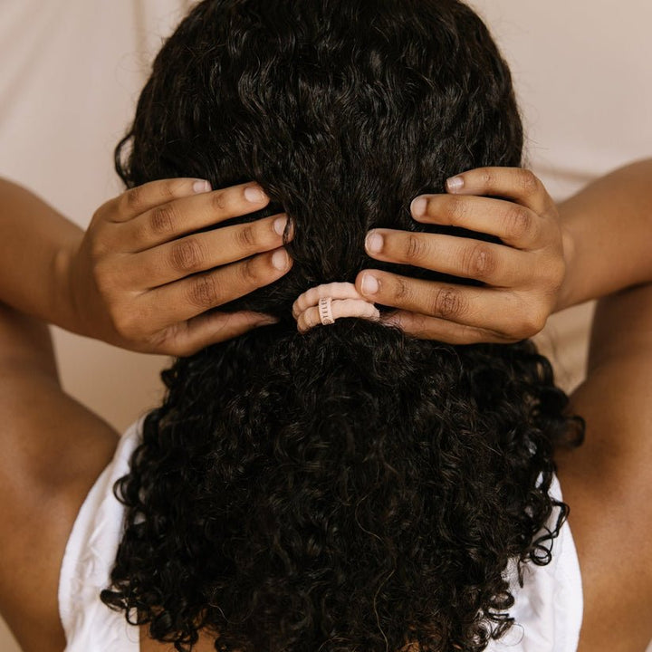 For the Love of Nudes Large Nylon Hair Ties - Something Splendid Co.