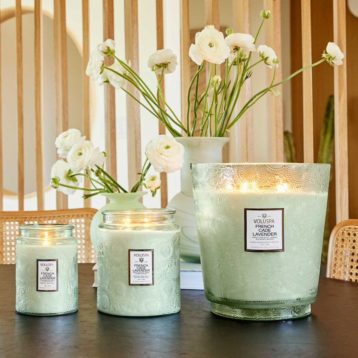 French Cade Lavender 5 Wick Hearth Candle - Something Splendid Co.
