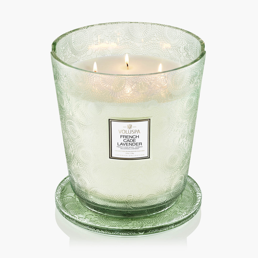 French Cade Lavender 5 Wick Hearth Candle - Something Splendid Co.