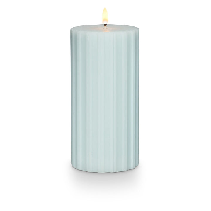 Fresh Sea Salt Fragranced Pillar Candle - Something Splendid Co.