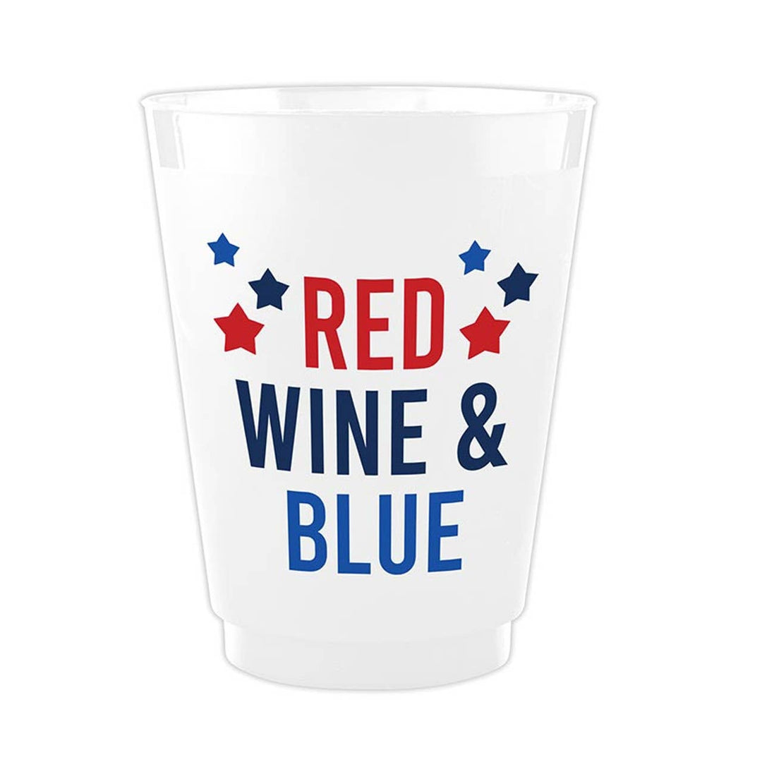 Frost Cups - Red Wine & Blue - Something Splendid Co.