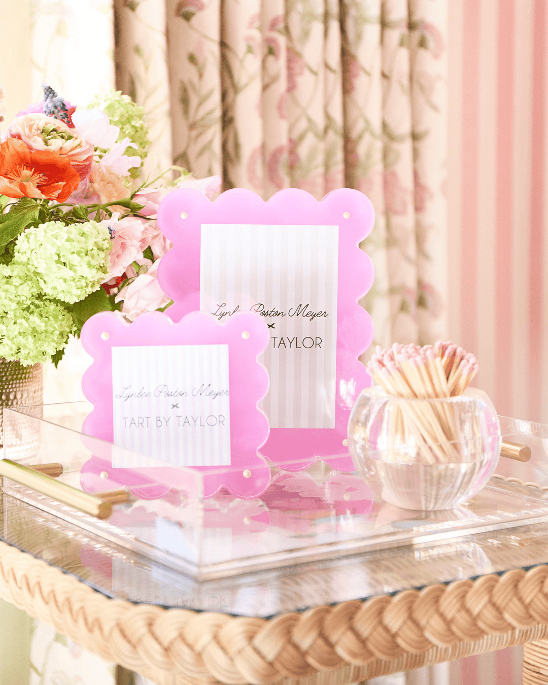 Fuchsia Mini Acrylic Picture Frame - Something Splendid Co.