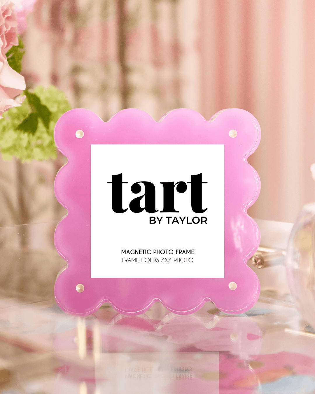 Fuchsia Mini Acrylic Picture Frame - Something Splendid Co.