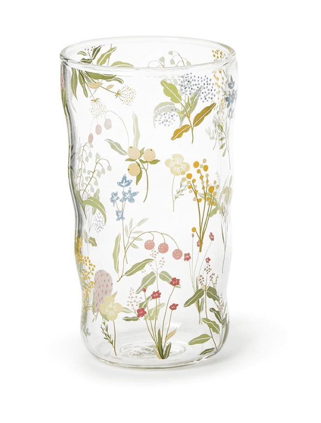 Garden Delight Tumbler Drinking Glass - Something Splendid Co.