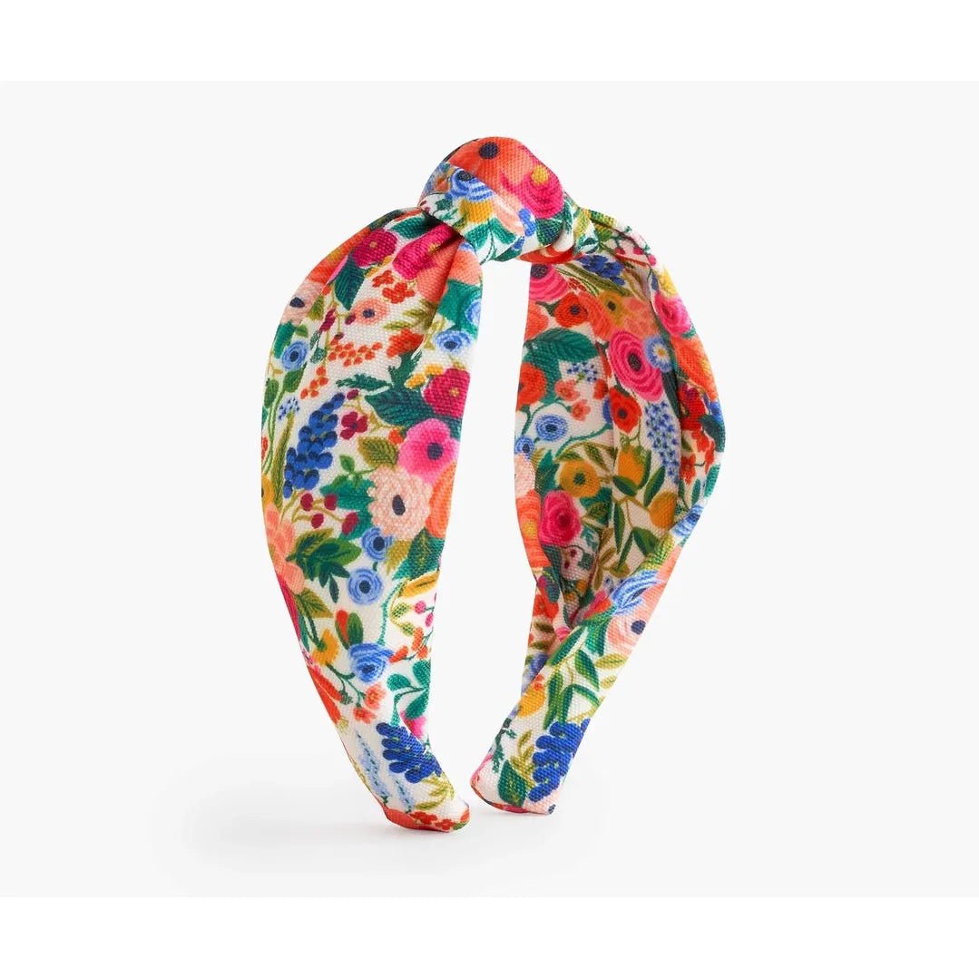 Garden Party Knotted Headband - Something Splendid Co.