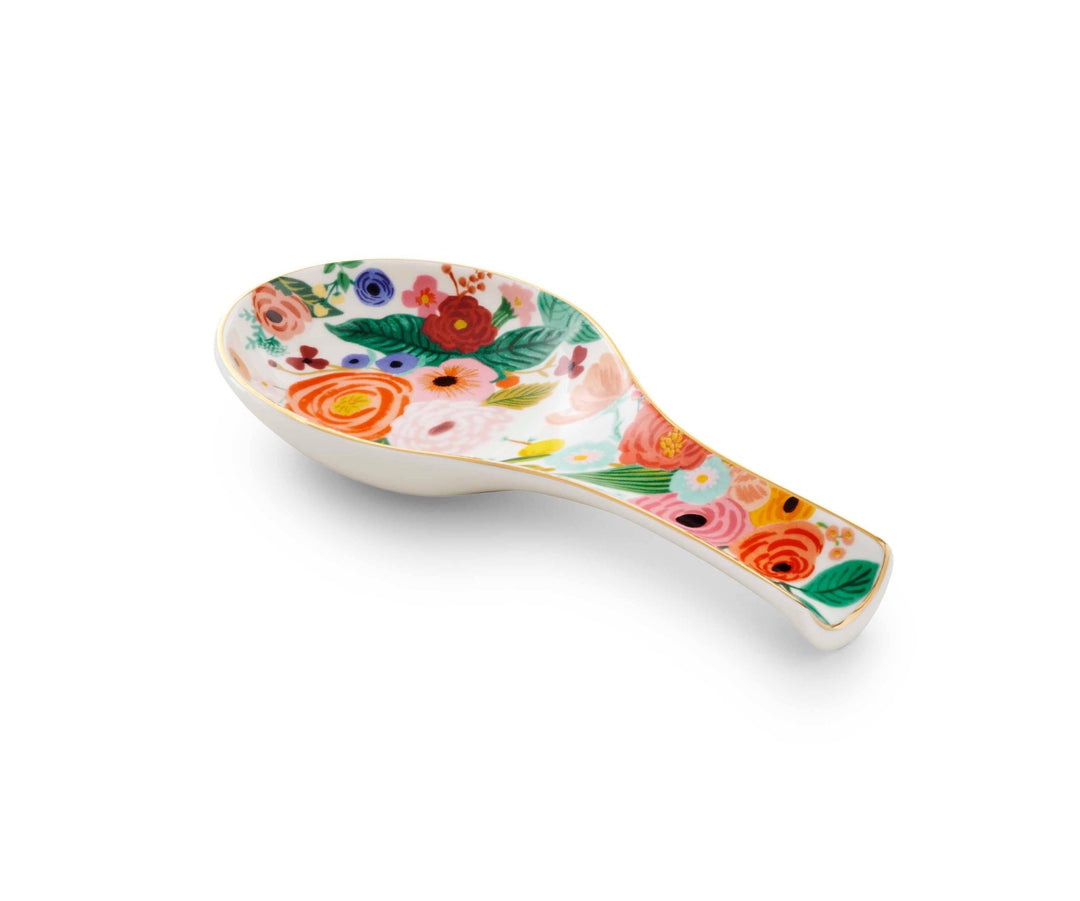 Garden Party Porcelain Spoon Rest - Something Splendid Co.