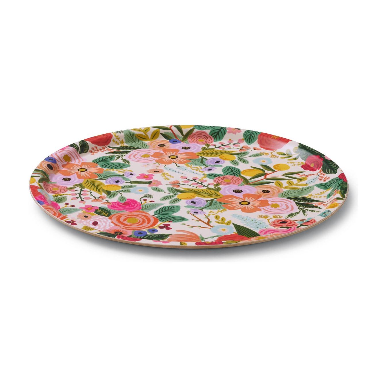 Garden Party Round Serving Tray - Thumbnail 2