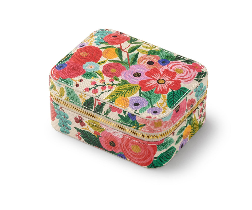 Garden Party Travel Jewelry Case - Something Splendid Co.