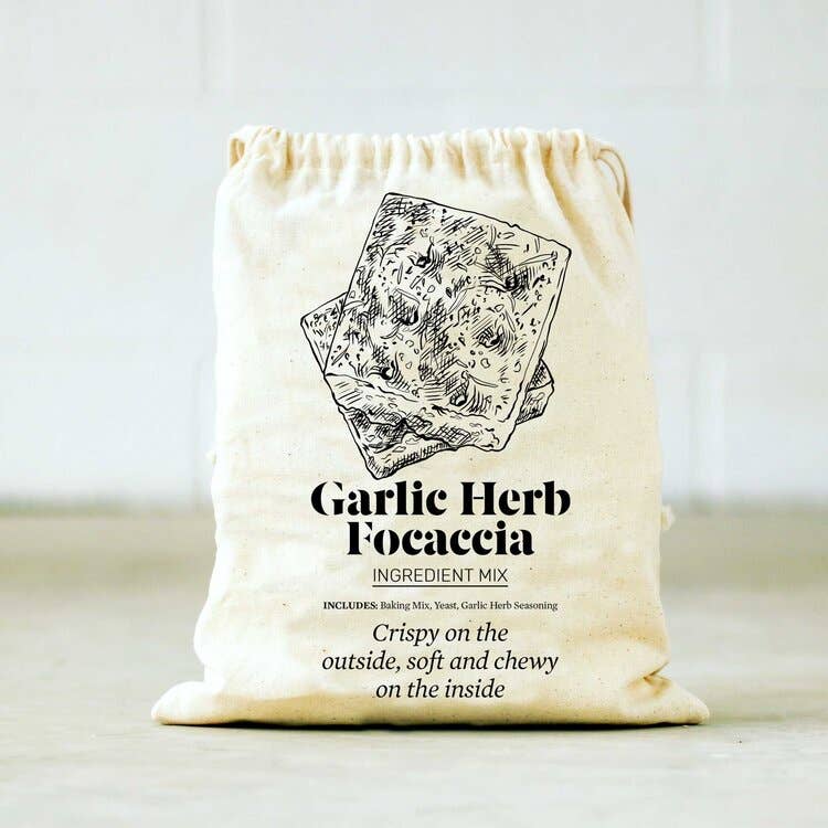 Garlic Herb Focaccia Baking Mix - Something Splendid Co.