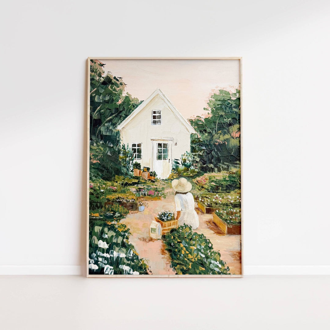 "Gathering Blooms" - Fine Art Print - Something Splendid Co.