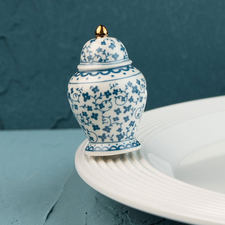 Ginger Jar Mini by Nora Fleming — hand-painted ceramic blue-and-white ginger jar