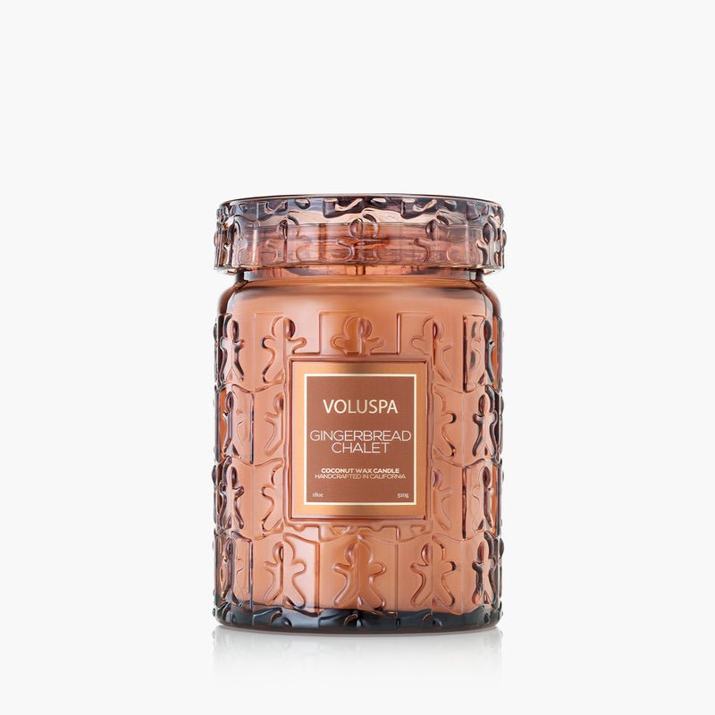 Gingerbread Chalet Large Jar Candle - Something Splendid Co.