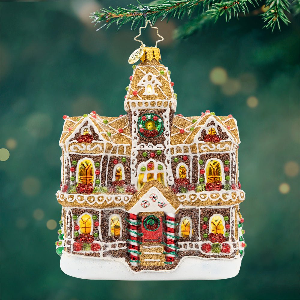 Gingerbread Manor Ornament - Something Splendid Co.