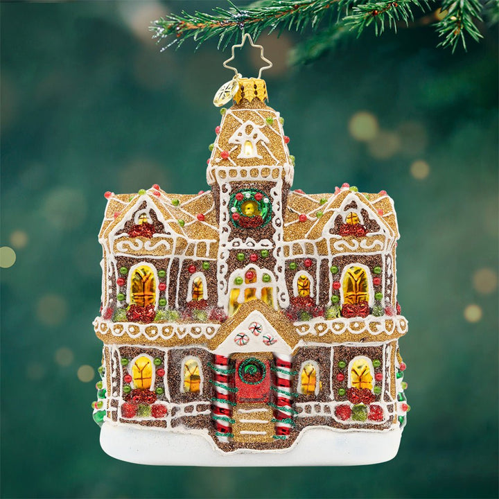 Gingerbread Manor Ornament - Something Splendid Co.