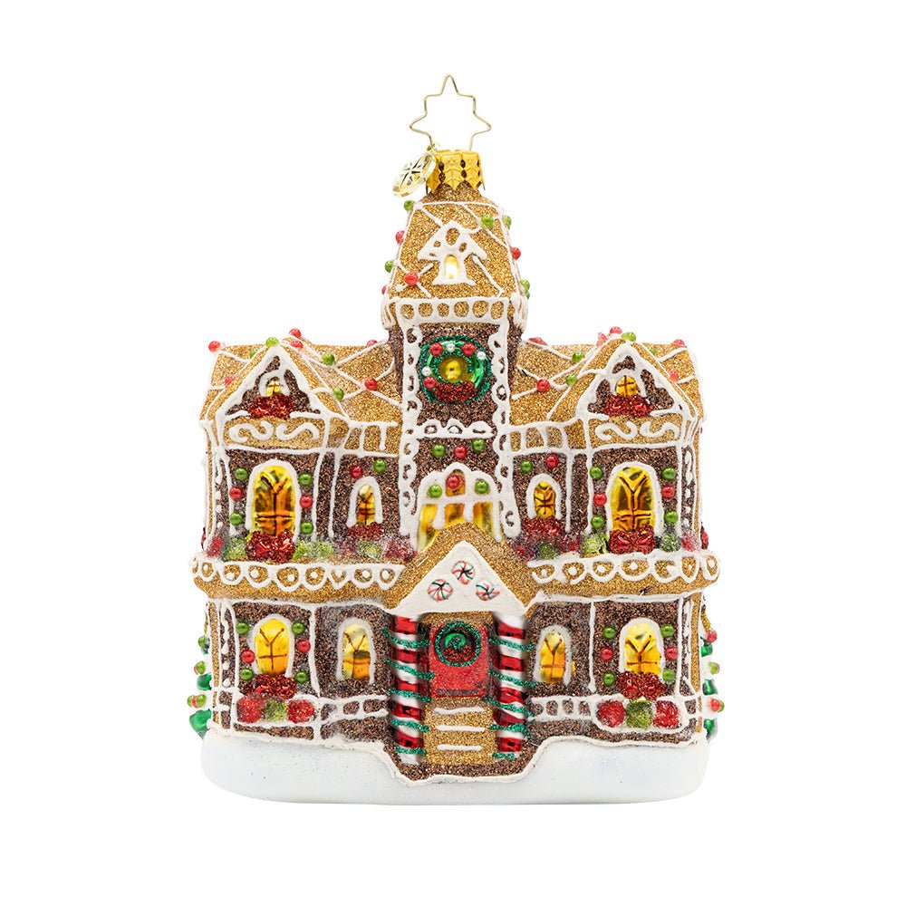 Gingerbread Manor Ornament - Something Splendid Co.