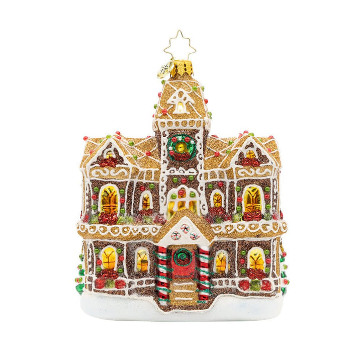 Gingerbread Manor Ornament - Something Splendid Co.
