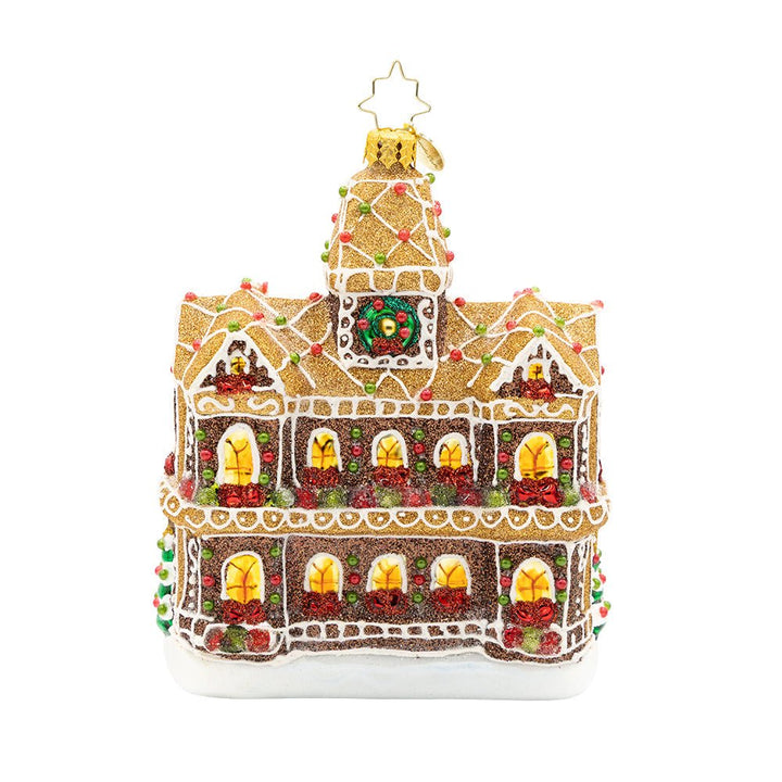Gingerbread Manor Ornament - Something Splendid Co.
