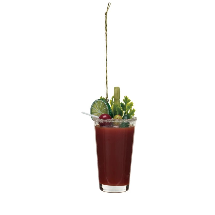 Glass Bloody Mary Ornament - Something Splendid Co.