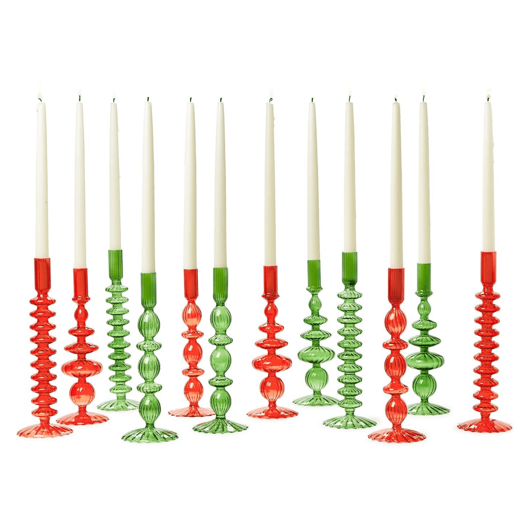 Glass Blown Candlesticks - Something Splendid Co.