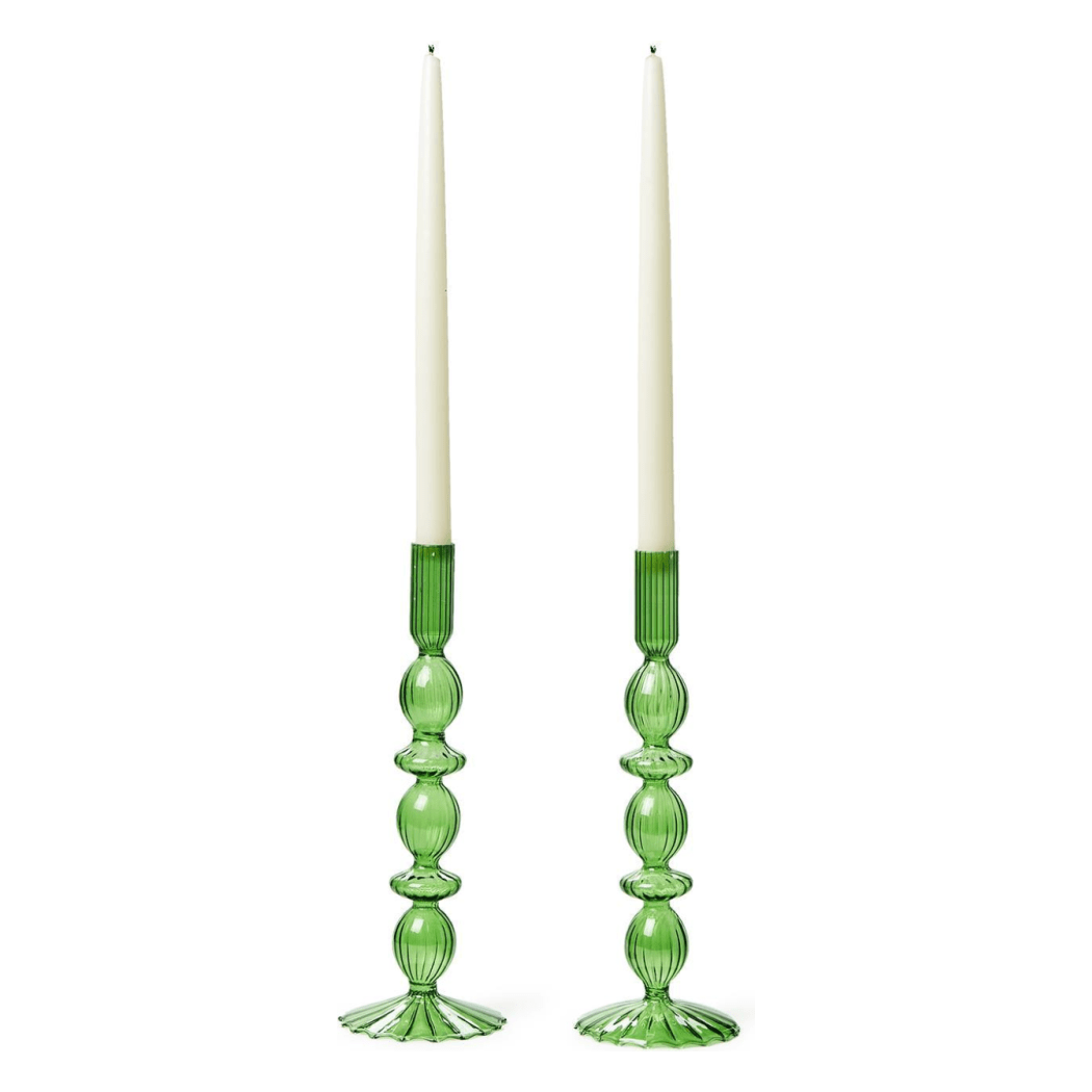 Glass Blown Candlesticks - Something Splendid Co.
