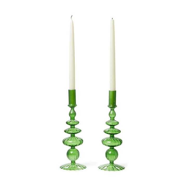 Glass Blown Candlesticks - Something Splendid Co.