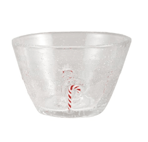 Glass Bowl with Embedded Holiday Icon, 3 Styles - Something Splendid Co.