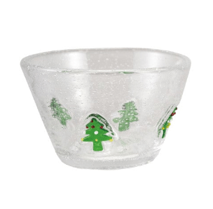 Glass Bowl with Embedded Holiday Icon, 3 Styles - Something Splendid Co.