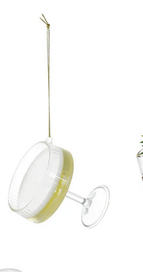Glass Cocktail Ornaments, 6 Styles - Something Splendid Co.