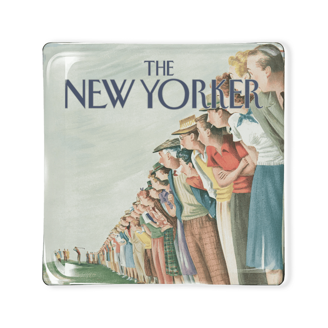 Glass Trinket Tray - Golf - New Yorker - Something Splendid Co.