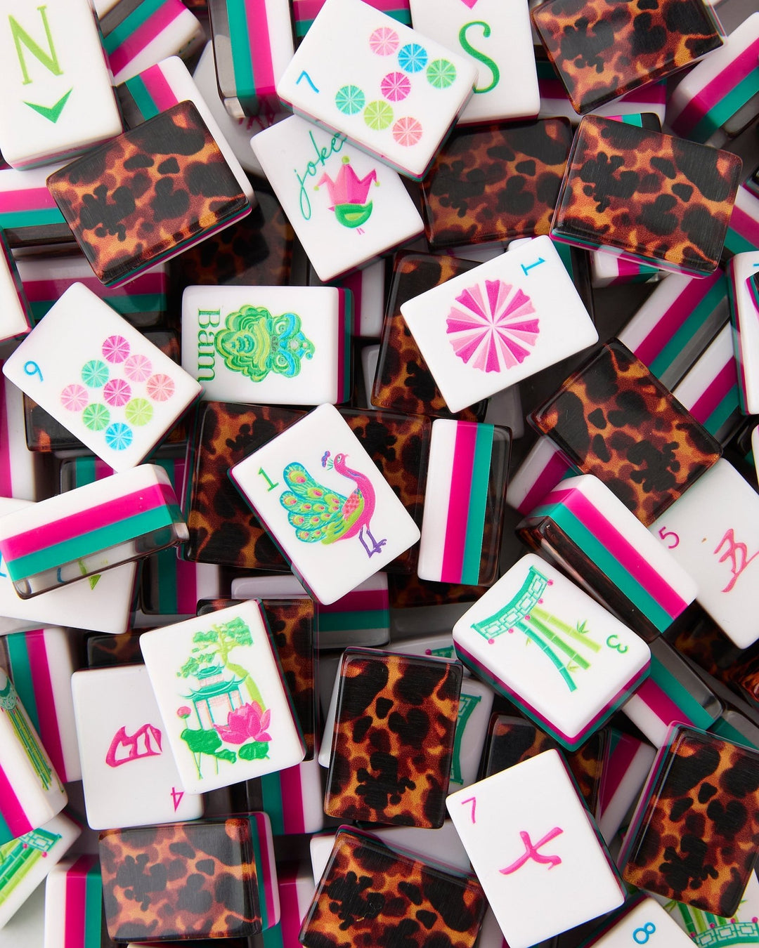 Glow Wild Mahjong Tiles - Something Splendid Co.
