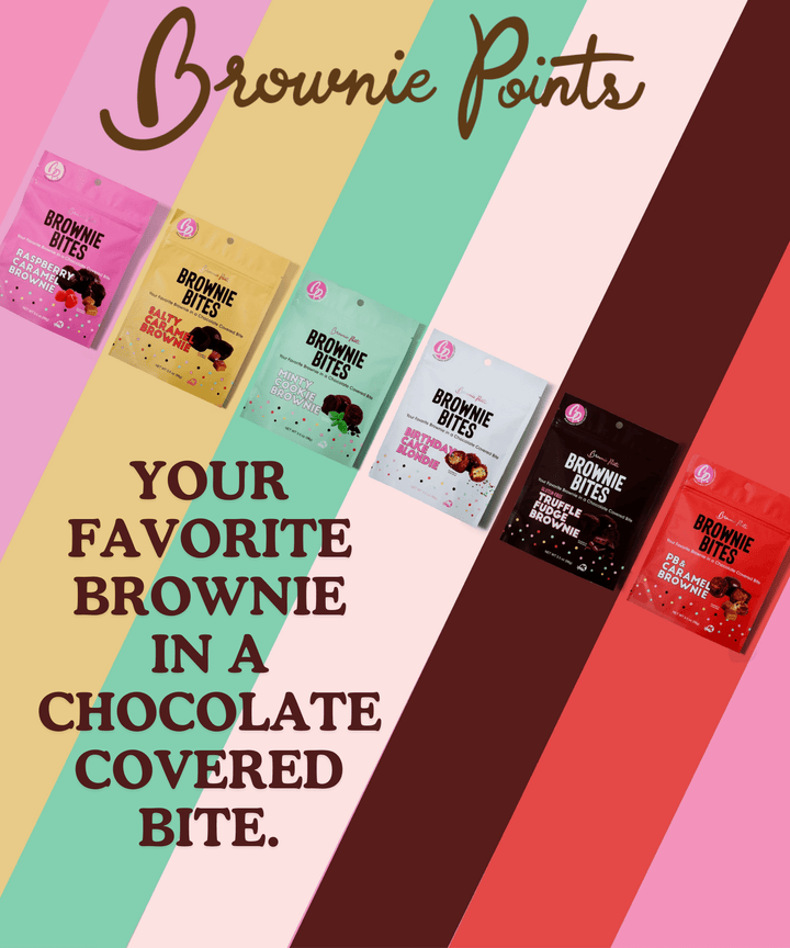 Gluten - Free Chocolate Truffle Fudge Brownie Bites - Something Splendid Co.