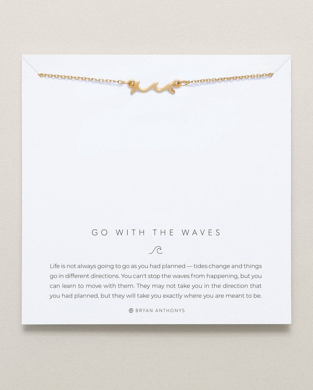Go With The Waves Necklace - Something Splendid Co.