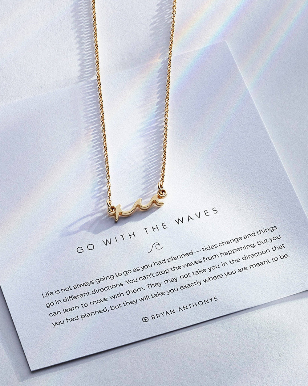 Go With The Waves Necklace - Something Splendid Co.