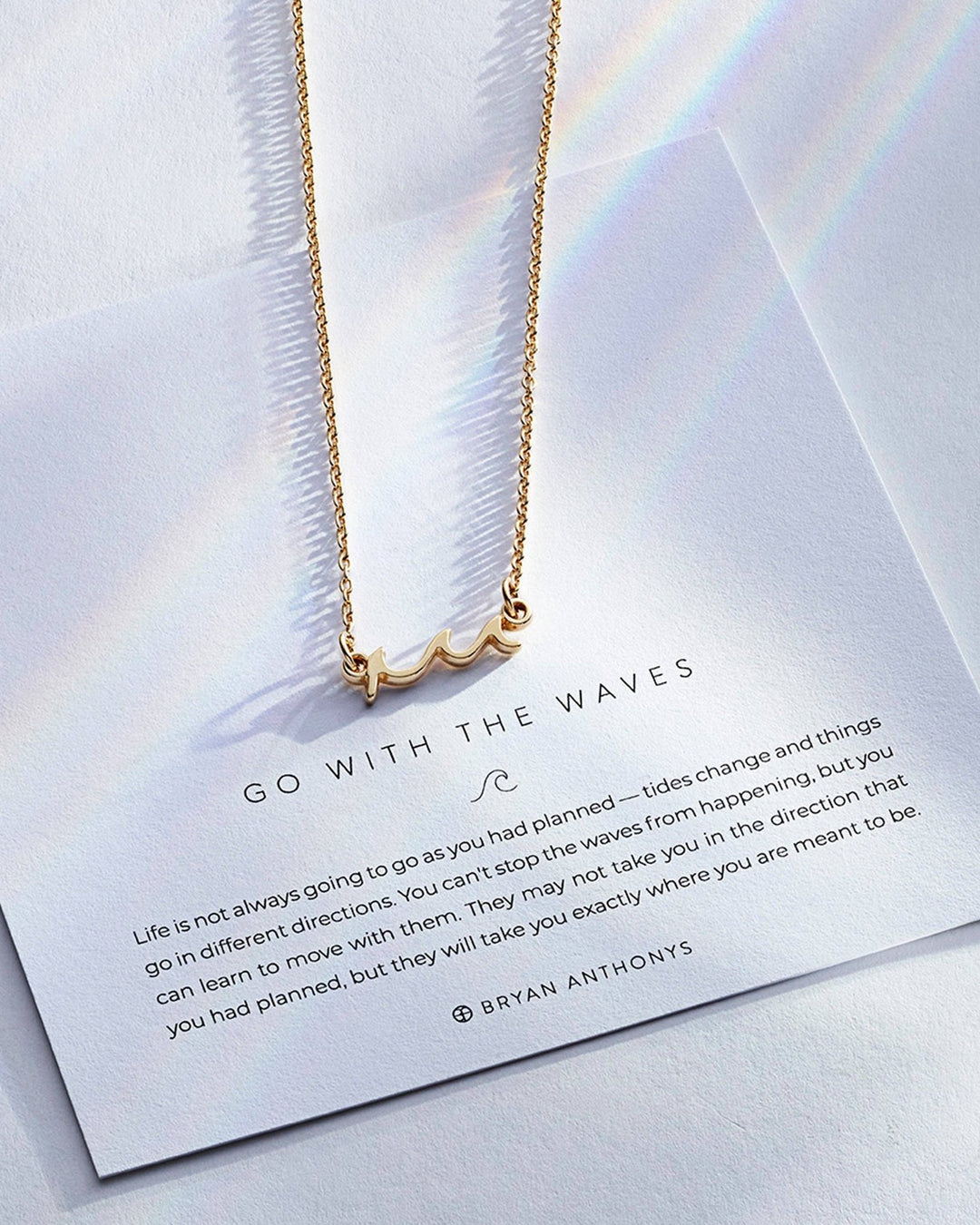 Go With The Waves Necklace - Something Splendid Co.