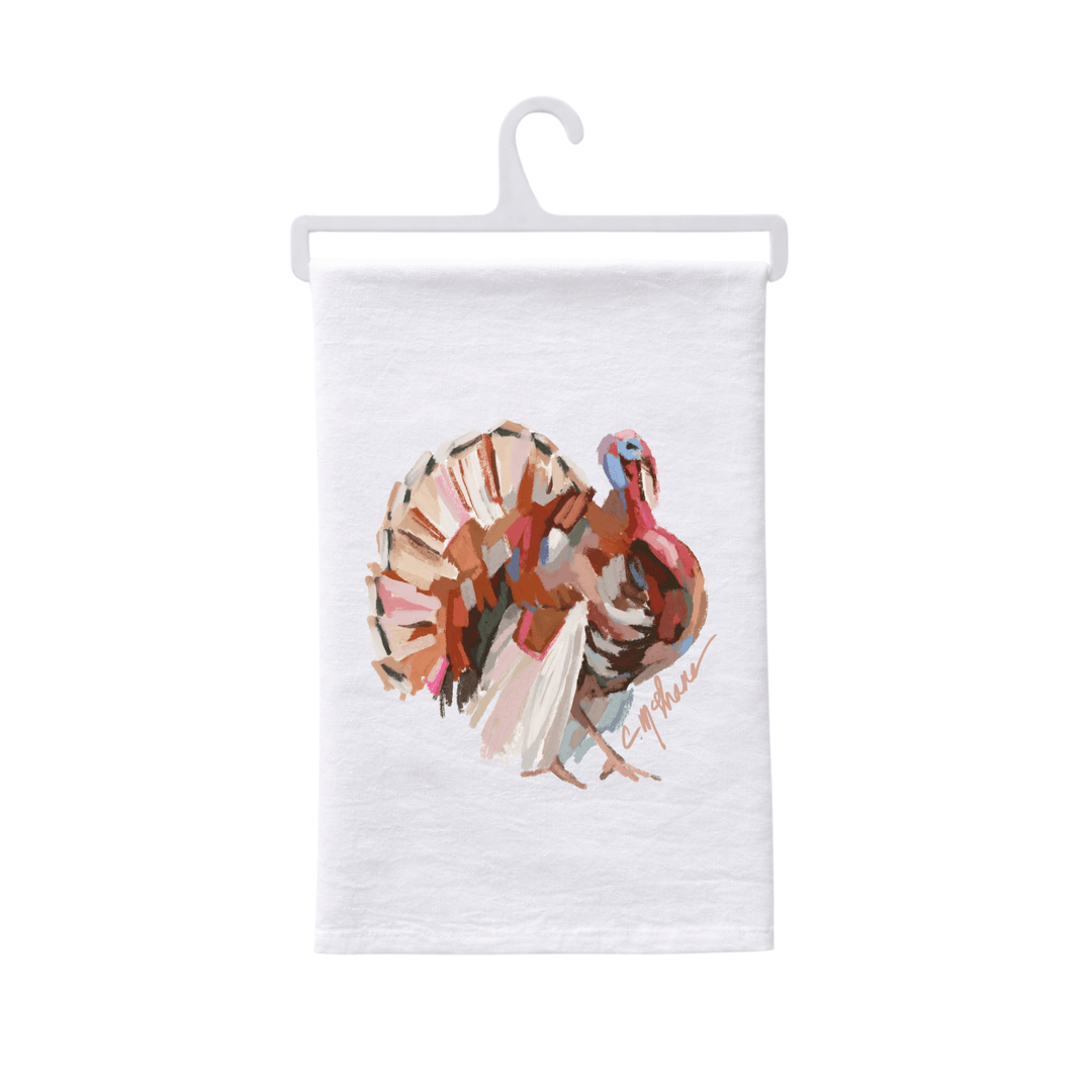 "Gobble Gobble" Turkey Tea Towel