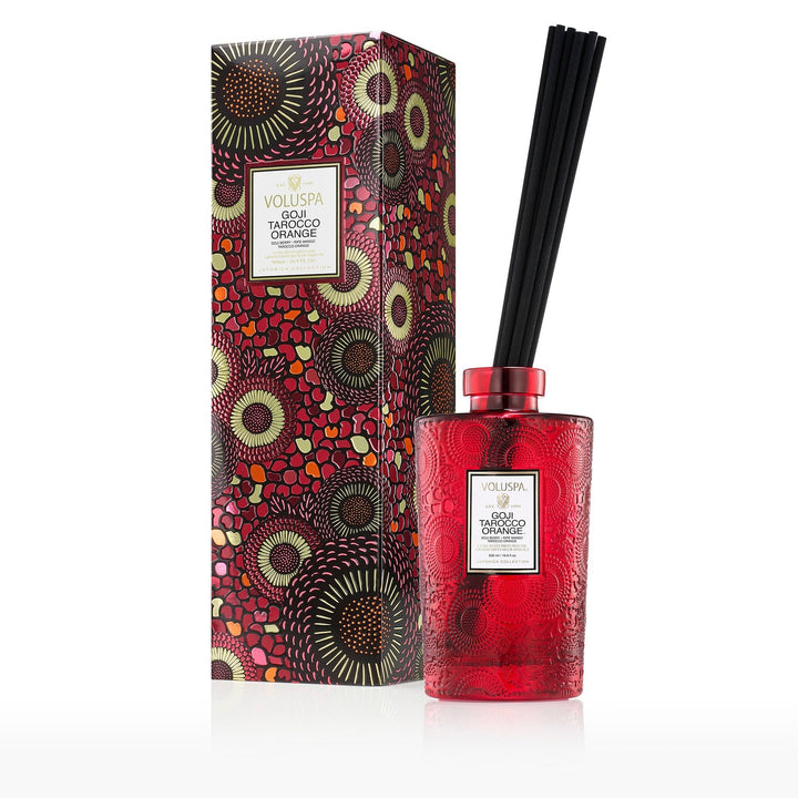 Goji Tarocco Orange Luxe Reed Diffuser - Something Splendid Co.