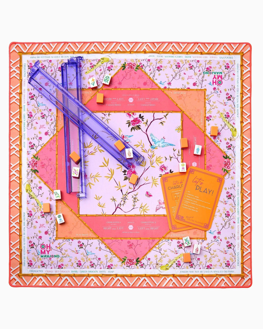 Goldie Mahjong Mat in Tube - Something Splendid Co.