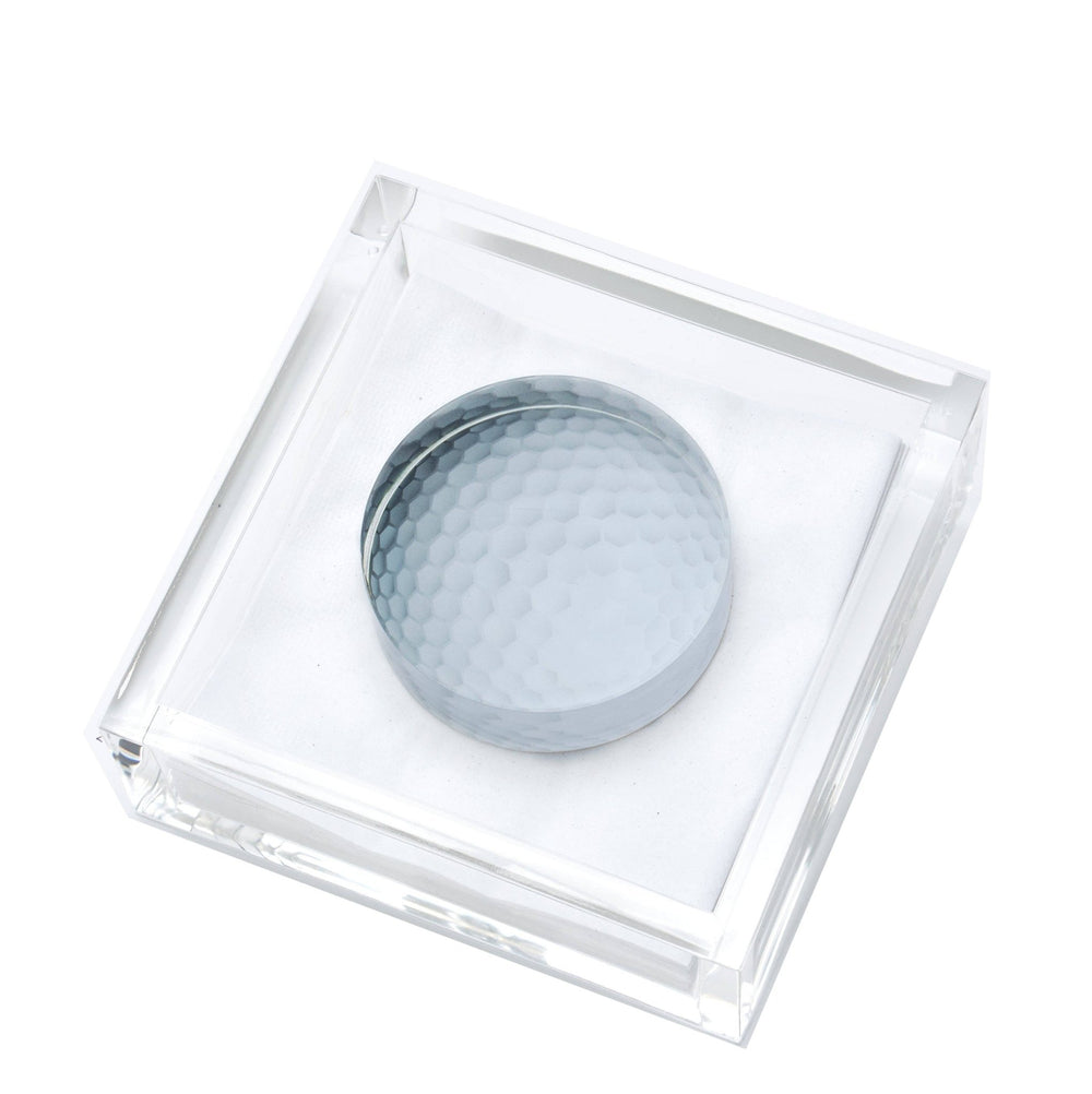 Golf Ball Acrylic Cocktail Napkin Holder - Something Splendid Co.