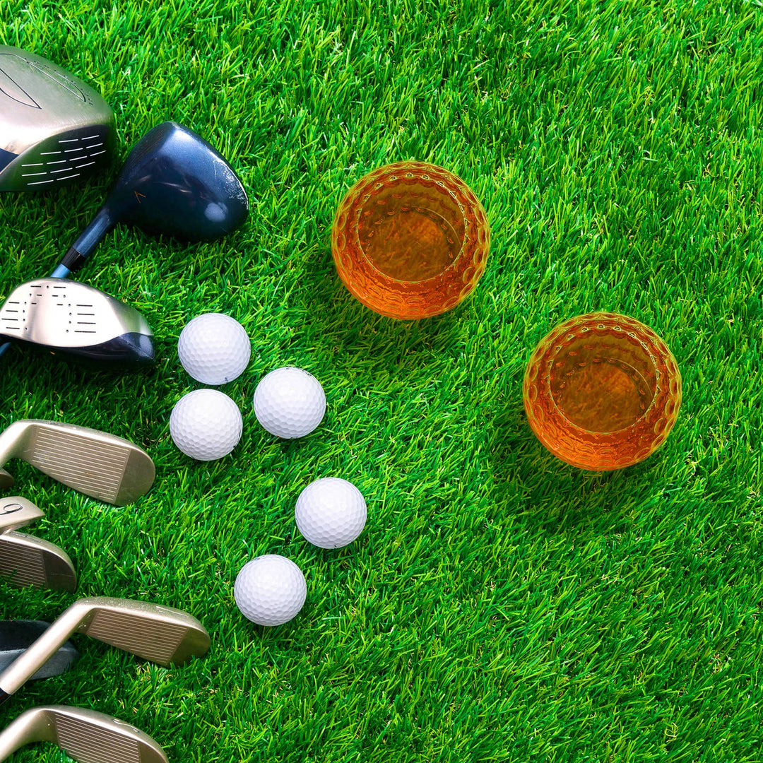 Golf Ball Whiskey Glass | Set of 2 | 450 mL - Something Splendid Co.