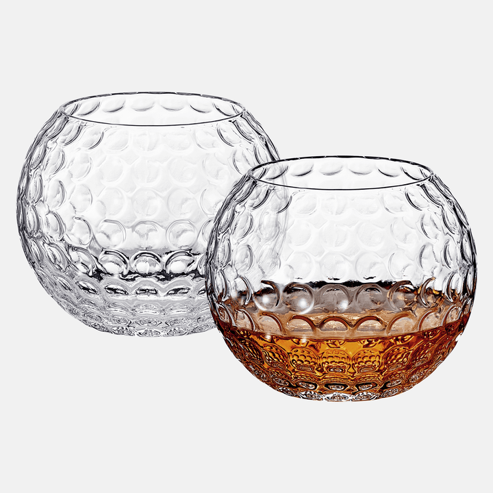 Golf Ball Whiskey Glass | Set of 2 | 450 mL - Something Splendid Co.