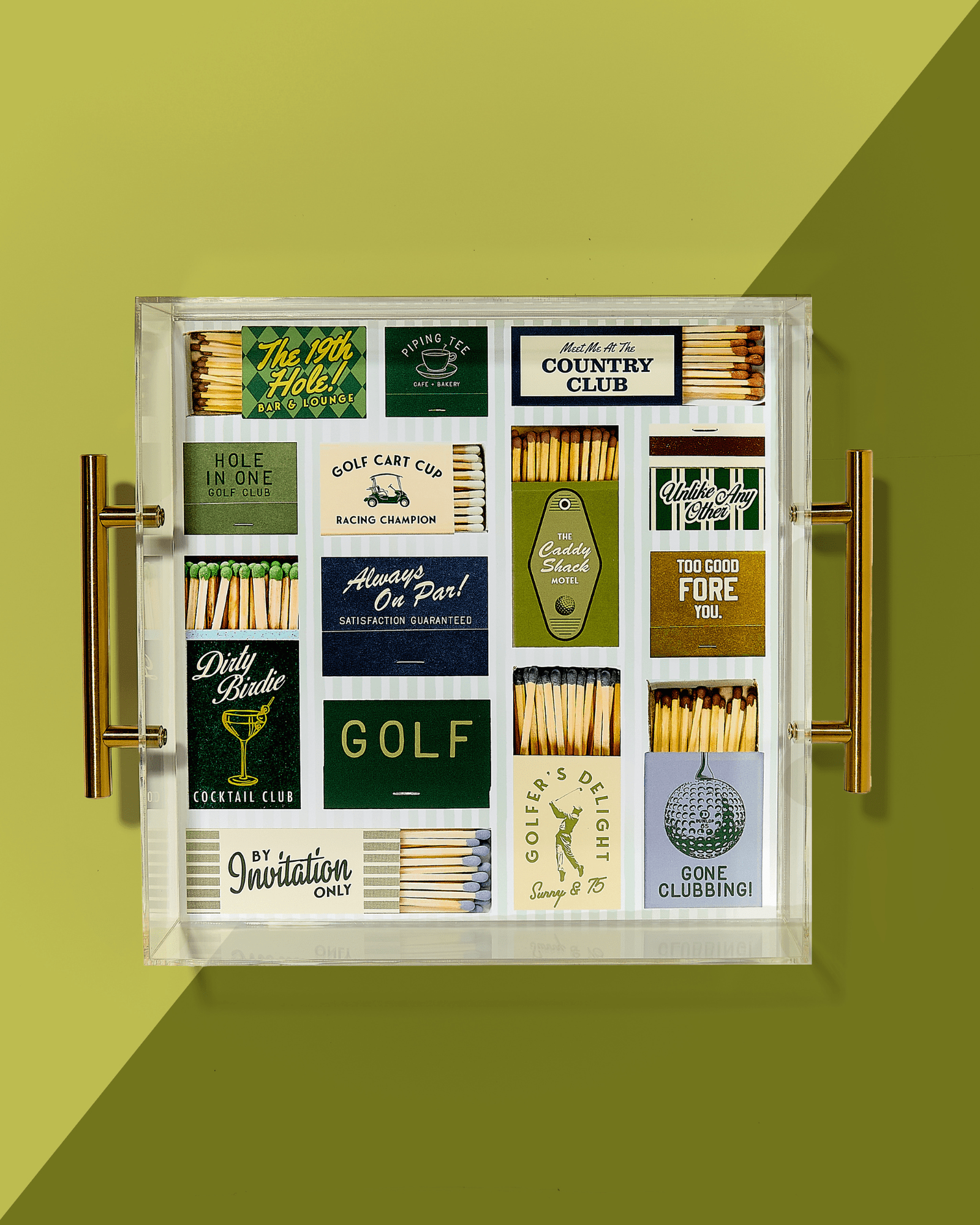 Golf Matchbook Large Tray - Thumbnail 4