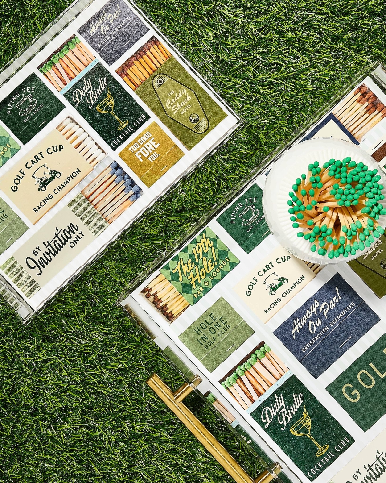 Golf Matchbook Small Tray - Thumbnail 3