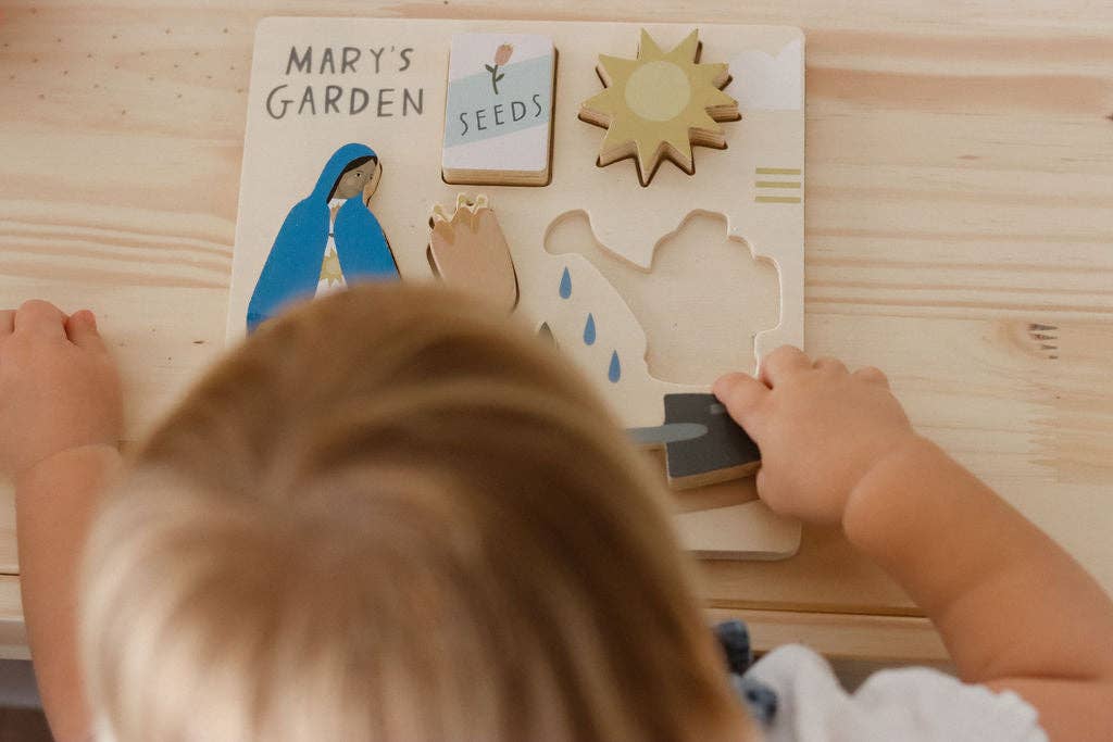 Good Shepherd Wooden Puzzle - Something Splendid Co.