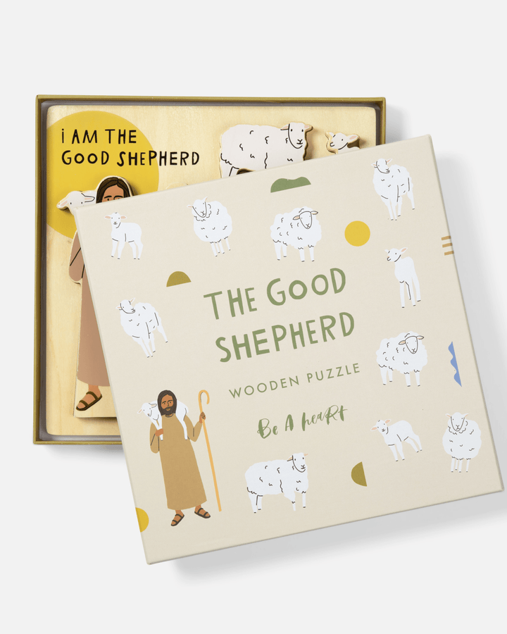Good Shepherd Wooden Puzzle - Something Splendid Co.
